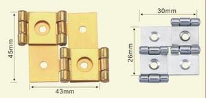 Charnière en laiton à double effet pour écran pliant - Product Image 5