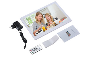 13 pulgadas marco de fotos Digital con Sensor de movimiento 1080P Video HD 1280x800 Pantalla 16:9 pantalla soporte 32GB USB - Product Image 6