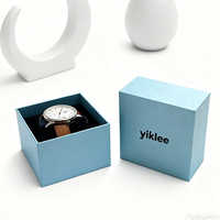 Caja de regalo premium para reloj con impresión personalizada, caja de regalo para reloj de negocios, caja de regalo para reloj para hombre