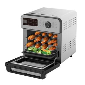 Freidora de aire de aceite de <span class=keywords><strong>alta</strong></span> <span class=keywords><strong>gama</strong></span>, electrodoméstico saludable con panel táctil grande, multifunción para horno doméstico, 1700 vatios, 0% - Product Image 3