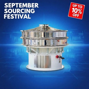 Rotary Vibrating <strong>Sieve</strong> Food <strong>Grade</strong> Stainless Steel Vibration Screen High Efficiency Vibro Sifter <strong>Spice</strong> Screening <strong>Machine</strong> - Product Image 2