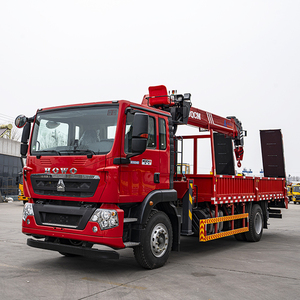 Meilleure vente : Grue <span class=keywords><strong>de</strong></span> camion avec échelle, châssis HOWO, 8/10/12/16 tonnes, grue mobile montée sur camion, grue <span class=keywords><strong>de</strong></span> travail multifonctionnelle - Product Image 2