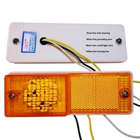 Feux latéraux hauts et bas pour remorque de camion 24V. Feux latéraux LED pour remorque CIMC (Feux latéraux CIMC d'origine de haute qualité) NG09207