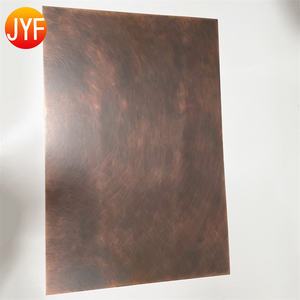 H093 공장 가격 0.8mm 청동 골동품 스테인레스 스틸 시트 금속 316 시트 청동 스테인레스 스틸 패널 - Product Image 5