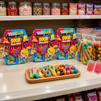 Yoloduck Lot de bonbons gélifiés amusants en forme de forme, sans gluten, saveur acidulée, pour enfants, vente en gros