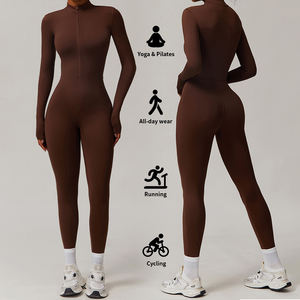 Custom Gym Fitness Set Een Stuk Jumpsuit Sportkleding Een Stuk Vrouwen Yogakleding En Rompertjes Sport Dragen Yoga Set - Product Image 2