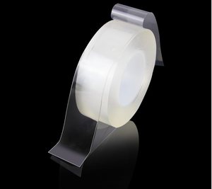 เทปกาวนาโนเจลใสสองด้านซักได้,ใช้ซ้ำได้ล้างออกได้กันลื่นแถบใสเหนียวถอดออกได้ - Product Image 3