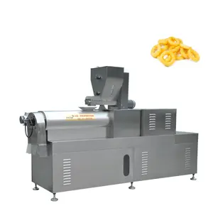 small good quality corn puffed snack food main motor running making processing machine for food factory