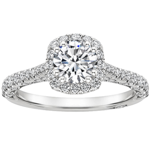 Elegant White <b>Crystal</b> Silver <b>Ring</b> for Women Wedding Engagement Anniversary Party Jewelry Gift - Product Image 2