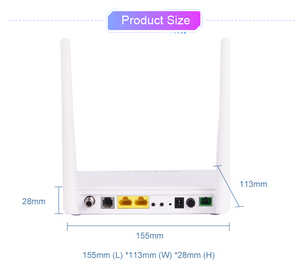 <span class=keywords><strong>2</strong></span>.5g màu xanh SC UPC Dual-mode mạng quang Router onu xpon Wifi Dual Port Pon 25gbe ONT epon với 5dBi Antenna Gain - Product Image 6