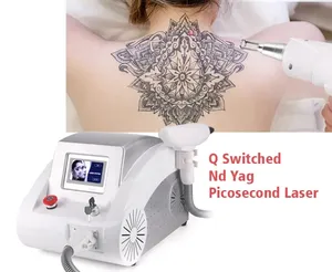 Best Verkopende Q Switched Nd Yag Tattoo Verwijdering Picoseconde Laserapparatuur/Tattoo Removal Machine Fabrieksprijs