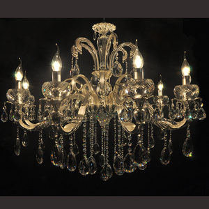 Offre spéciale verre fantaisie pendentif lumière Restaurant chambre maison nouveau Design cristal éclairage décoration lustre - Product Image 5