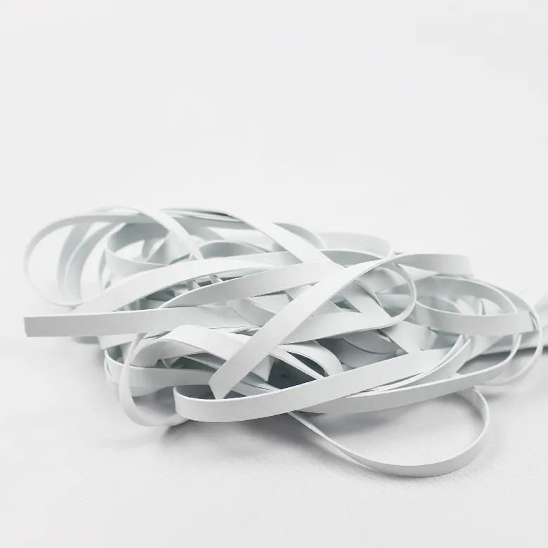Quality White Black Stretch Strap High Cord Wholesale Color Natural SwimWear Accessories Rubber tape