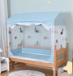 Tienda de campaña emergente para cuna con dosel de seguridad para mantener alejados a los bebés y mosquitos para el sueño de verano de los niños - Product Image 3