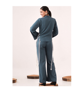 Blazer classique pour femmes à manches longues, coupe ajustée, veste de bureau formelle, tenue de travail décontractée, vente en gros - Product Image 6