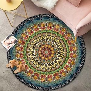 Alfombra Vintage de Terciopelo Cristalino <span class=keywords><strong>para</strong></span> Interiores, de Gran Tamaño, <span class=keywords><strong>para</strong></span> Sala de Estar o Estudio, Lavable a Mano, Envío Directo - Product Image 1