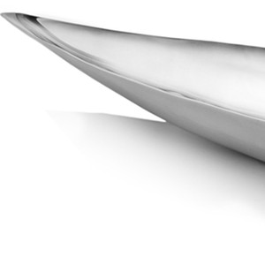 HMS 36 \ "argento a forma di foglia di alluminio centrotavola oggetti decorativi - Product Image 5