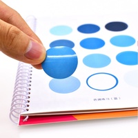 Livre d'autocollants de formation en couleur de haute qualité personnalisé par les fournisseurs de la Chine