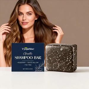 Jabón Natural <span class=keywords><strong>de</strong></span> Romero para el Cuidado del Cabello, Prevención <span class=keywords><strong>de</strong></span> la Caída del Cabello, Cuidado del Cuero Cabelludo, Champú Refrescante Anticaspa para Mujeres - Product Image 1