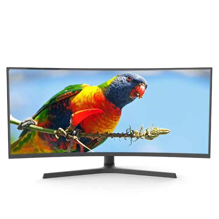 ЖК-монитор 120 Гц экран компьютера 34 49 дюймов 4K большой экран ультра HD LED Smart TV плазменный телевизор изогнутый СВЕТОДИОДНЫЙ экран