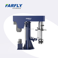 Broyeur à paniers agitateurs Farfly FTM 50L 2.2kW pour perles de peinture et produits chimiques, certifié CE/ISO, en acier inoxydable SUS304, longue durée de vie