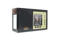 Vofull M-559 BT Meier Lecteur de musique audio sans fil multifonctionnel Amplitude à quartz/FM/Radio de chargement de logiciel avec lampe de poche
