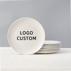 Siêu Lớn Màu Trắng Tấm Gốm Tùy Chỉnh Phong Cách Phương Tây Sứ Tấm Cho Khách Sạn Flatplates Cho Khách Sạn Nhà Hàng Sử Dụng - Product Image 1