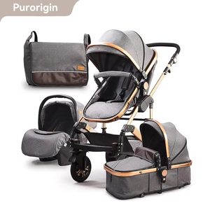 11 thời trang Sản phẩm em bé của tất cả các loại pushchair 3 trong 1 xe đẩy em bé Xe đẩy Carrinho de Bebe với bé ngồi xe 0-3 năm - Product Image 1