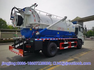 High-quality New DongFeng Tianjin Single-Engine 16 Cubic Meter Sewage Suction <b>Truck</b> Manual Transmission Diesel 18000kg GVW - Product Image 5
