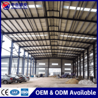 Structure en acier Q235B durable et personnalisable pour diverses applications industrielles, atelier commercial