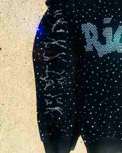 Yingling เสื้อฮู้ดผ้าฟลีซสองชั้นผ้ามีฮู้ดแบบบ็อกซี่สองชั้น550ออกแบบได้ตามต้องการน้ำหนักมาก - Product Image 4