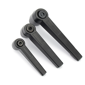 M4 M5 M6 M8 baja karbon cepat dilepas baut tombol kancing mengunci sekrup putar pegangan hitam tuas penjepit yang dapat disesuaikan - Product Image 5