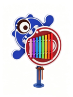 Xylophone de dessin animé pour enfants, jouet musical de percussion d'extérieur, durable, interactif et sensoriel