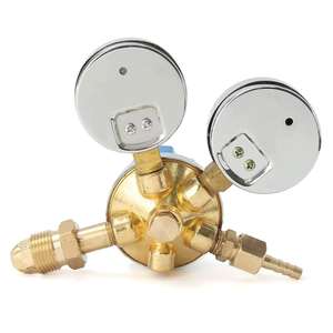 Regulador de oxígeno genérico reductor Mig medidor de flujo presión Gas latón sólido soldadura ajuste <span class=keywords><strong>Victor</strong></span> Gas soplete corte - Product Image 3