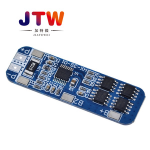 JTW 3S 12V 18650 แบตเตอรี่บอร์ดป้องกัน 11.1V 12.6V ป้องกันการชาร์จเกิน ป้องกันการคายประจุเกินสำหรับรถจักรยานไฟฟ้าสกูตเตอร์ - Product Image 2