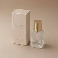 Coffret de parfum de luxe personnalisé en usine avec emballage en papier, bouteille, matériau, couleur et logo personnalisés, procédé de marquage à chaud