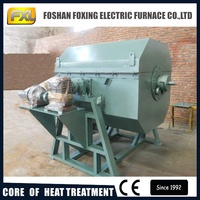 Horno de hogar de templado de cobre de fusión de retorta rotativa para fundición de plomo