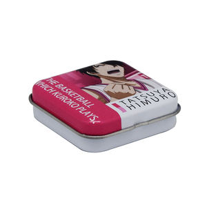 Подарочная круглая жестяная коробка из алюминия, перерабатываемая, для оливкового масла, мыла, свечей, белых печеньев, чая и лекарств - Product Image 1