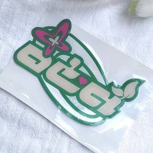 Autocollant en résine époxy 3D personnalisé avec impression de logo d'entreprise, dôme en cristal - Product Image 5