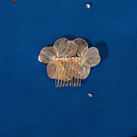 Miallo Legierung Blume Haarkamm Hochzeit Braut haar Zubehör handgemachte Seite Haar kämme Perlen Kopf bedeckungen Schmuck