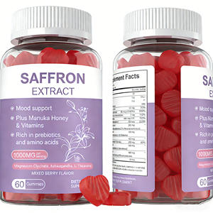 Sıcak Satış Organik Safranlı Sakız Takviyeleri <span class=keywords><strong>Rhodiola</strong></span> <span class=keywords><strong>Rosea</strong></span> Karışık Meyve Aromalı 60 Sakız Enerji, Ruh Hali ve Bağışıklık Güçlendirici Yetişkinler İçin - Product Image 2