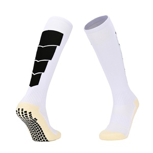 Adult Crew Compression <b>Socks</b> with Non-Slip Gripper and Thick Terry Cushion Youth Football <b>Breathable</b> Tech Material Summer - Product Image 5