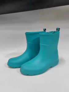Kinder Muddy welly Großhandel Benutzer definierte wasserdichte Regens chuhe Anti-Rutsch-Kinder Clear Eva Rain Boots - Product Image 6