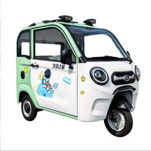 Vehículo Eléctrico Ecológico, Totalmente Cerrado, de Baja Velocidad, de Alta Calidad, para Movilidad de Personas Mayores, con Aire Acondicionado, para Uso Diario Familiar - Product Image 1