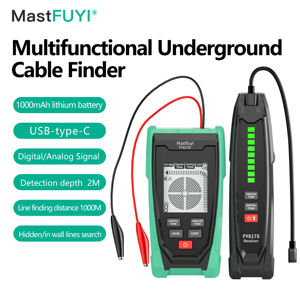 FY8178 Linha Subterrânea Profissional Detector Linha De Parede Finder Fio Rastreador Cabo Localizador Continuidade Metal Equipamento De Teste - Product Image 6