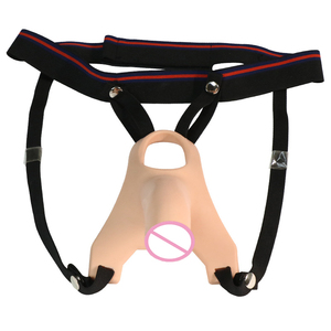 Vente en gros de sous-vêtements pour hommes gays, dildos creux à porter, strap-on, jouets sexuels lesbiens, strap-on en silicone avec ceinture - Product Image 5