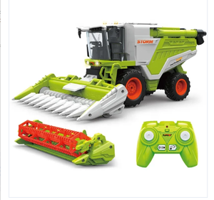 Tracteur de ferme télécommandé 2.4G, camion de <span class=keywords><strong>moissonneuse</strong></span>-<span class=keywords><strong>batteuse</strong></span> avec sons, lumières et pulvérisation, jouets de véhicule haute simulation 1:24 - Product Image 1