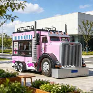 Voiture de vente alimentaire électrique écologique ZOWN, aménagement intérieur personnalisé, couleur sur mesure pour les petites entreprises, la restauration de rue et la vente au détail - Product Image 1