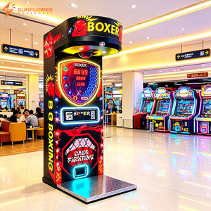 เครื่องทดสอบแรงต่อยมวยเชิงพาณิชย์ เครื่องเกมชกมวย บ็อกเซอร์ ทดสอบแรงต่อย เครื่องอาร์เคดสำหรับฝึกต่อสู้ เหมาะสำหรับงานรื่นเริง - Product Image 1
