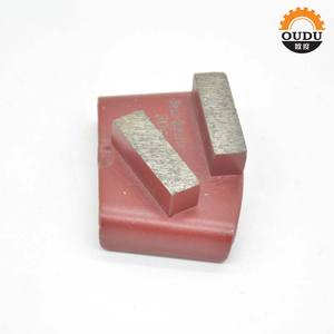 Plaques de meulage diamantées à liaison métallique trapézoïdale Disques de meulage pour le polissage des sols en béton - Product Image 2